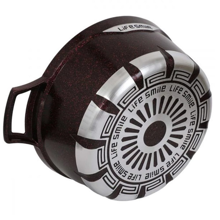 قابلمه لایف اسمایل ده پارچ گرانیت طرح جدید